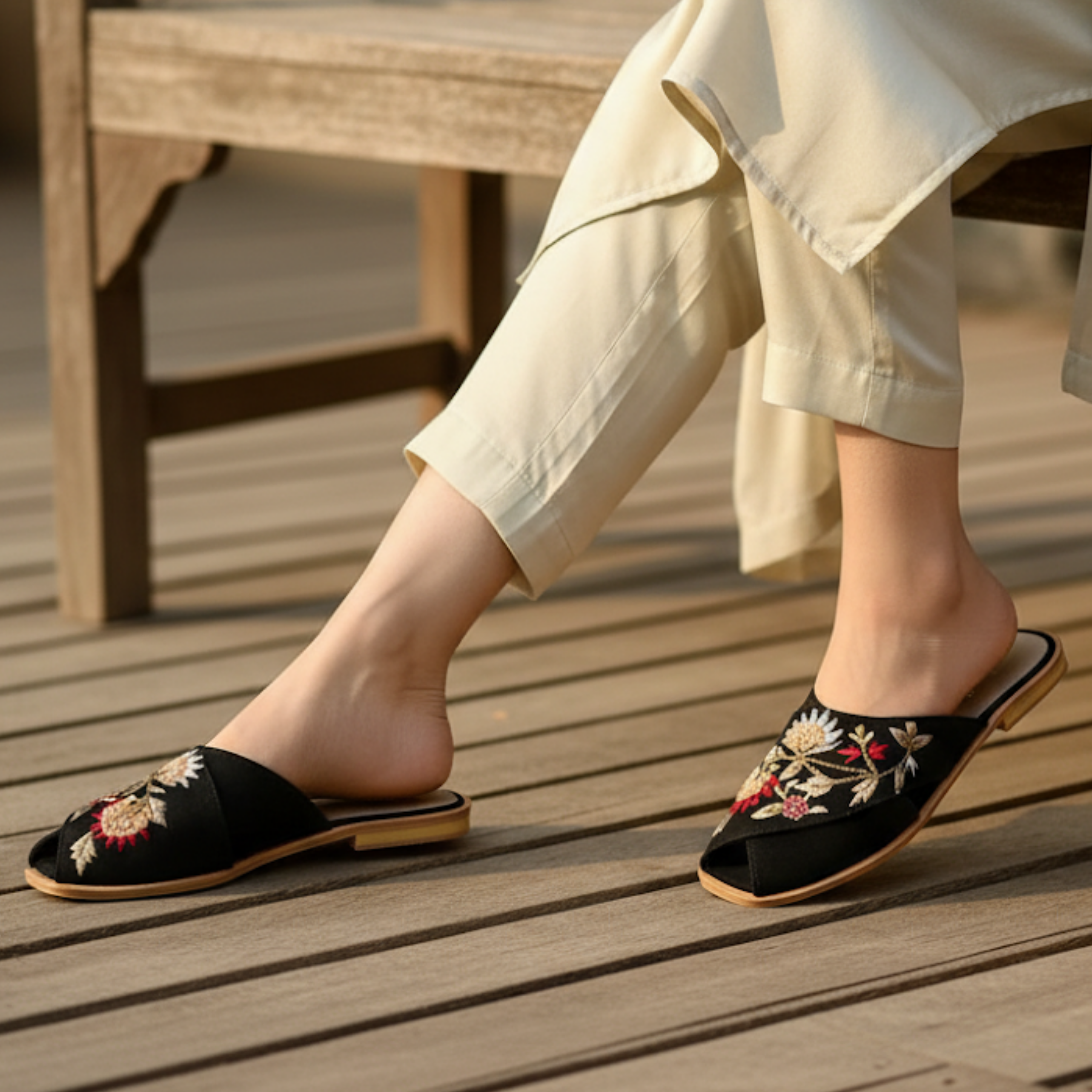 Vibrant Stitched Peshawari