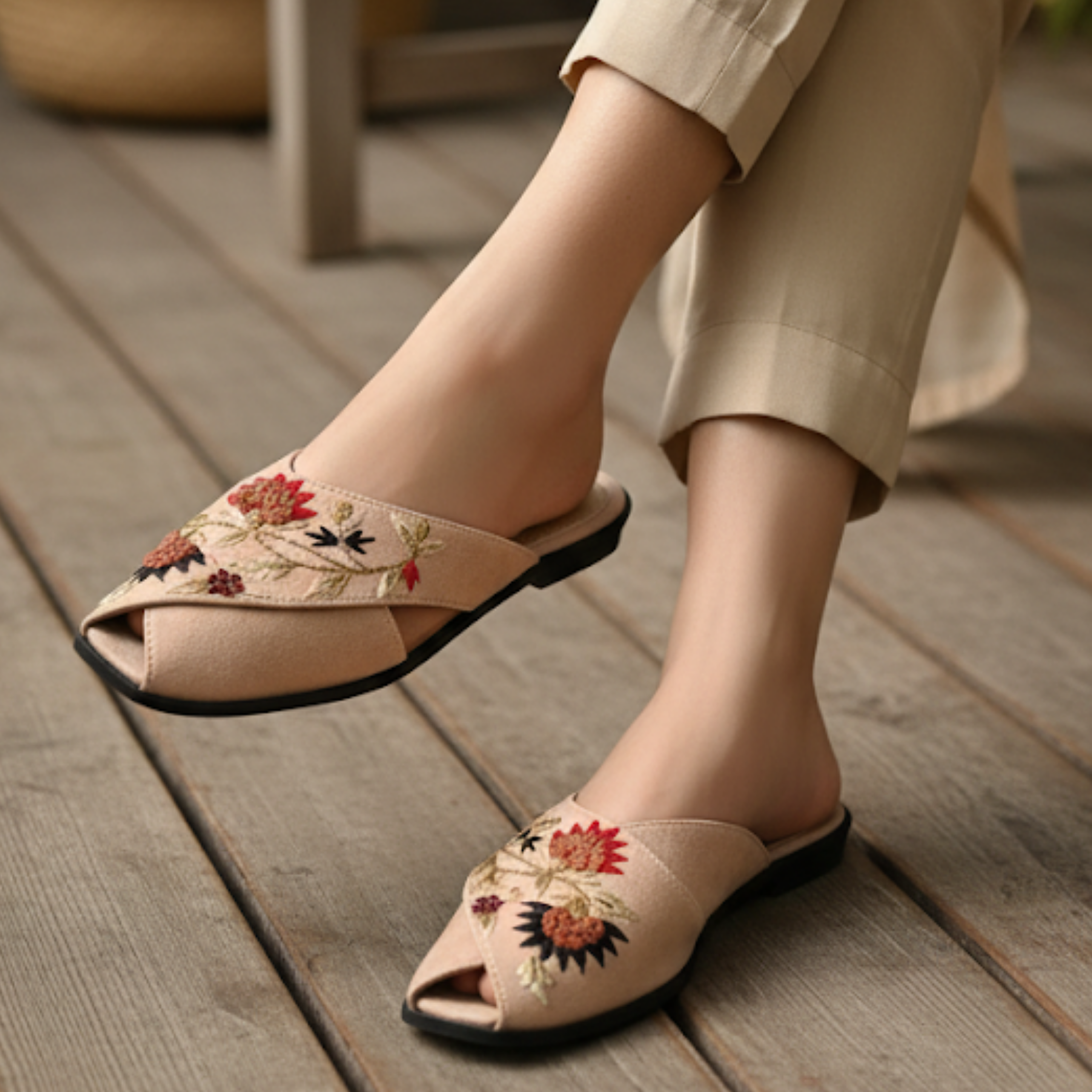 Vibrant Stitched Peshawari