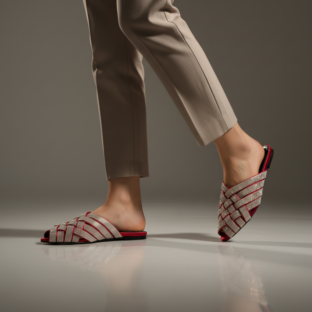 Eleganza Mesh Slip-Ons