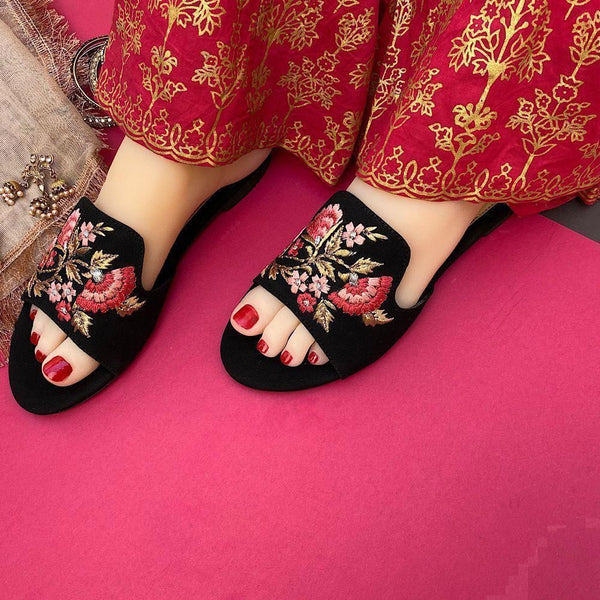 Embroidered Flats