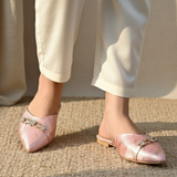 Jewel Texture Mules