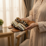 Golden Prowl Comfort Flats