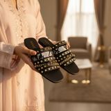 Golden Prowl Comfort Flats