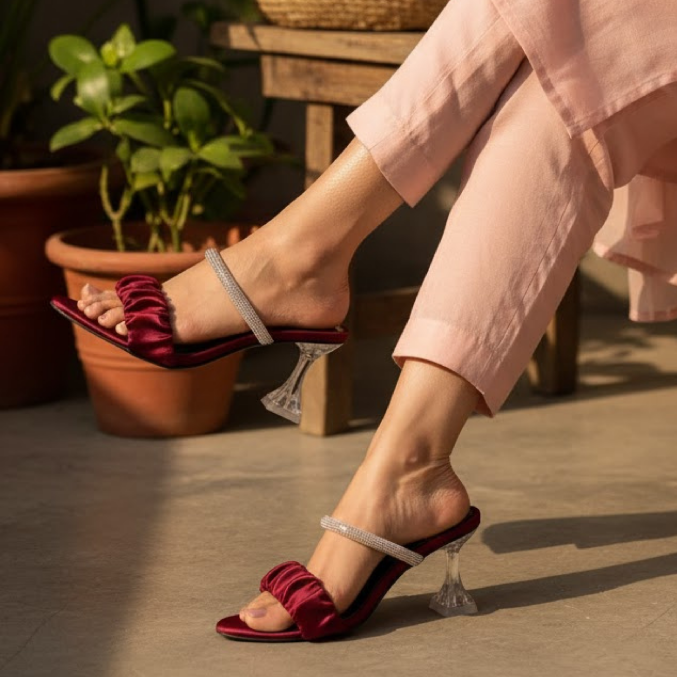 Frill Heels