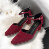 Suede Heels