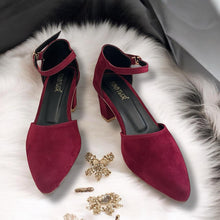 Suede Heels