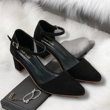 Suede Heels